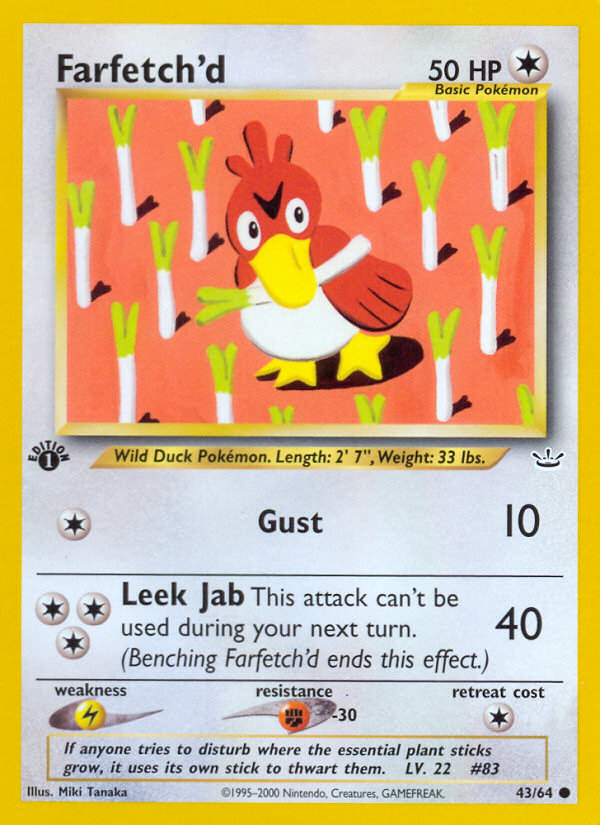 Farfetch'd — Neo Revelation #43/64