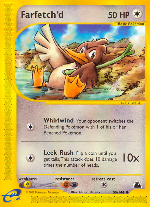 Farfetch'd — Skyridge #055/144