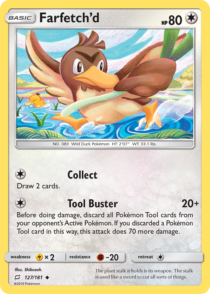 Farfetch'd — SM - Team Up #127/181