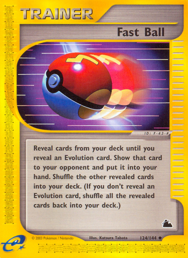 Fast Ball — Skyridge #124/144