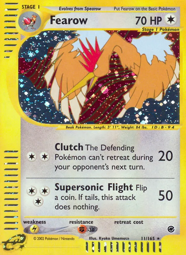 Fearow (11) — Expedition #011/165