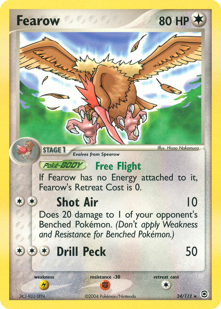 Fearow — FireRed & LeafGreen #24/112