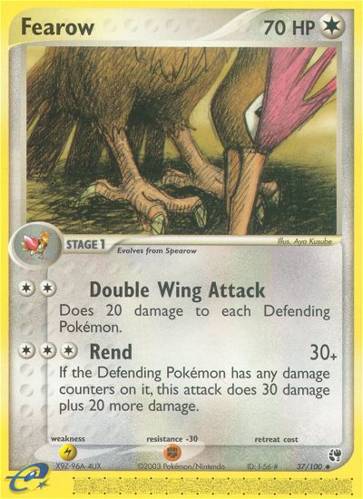 Fearow — Sandstorm #37/100