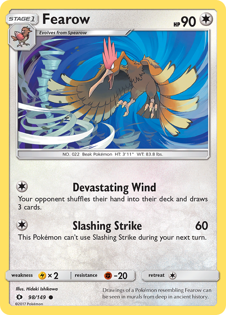 Fearow — SM Base Set #98/149