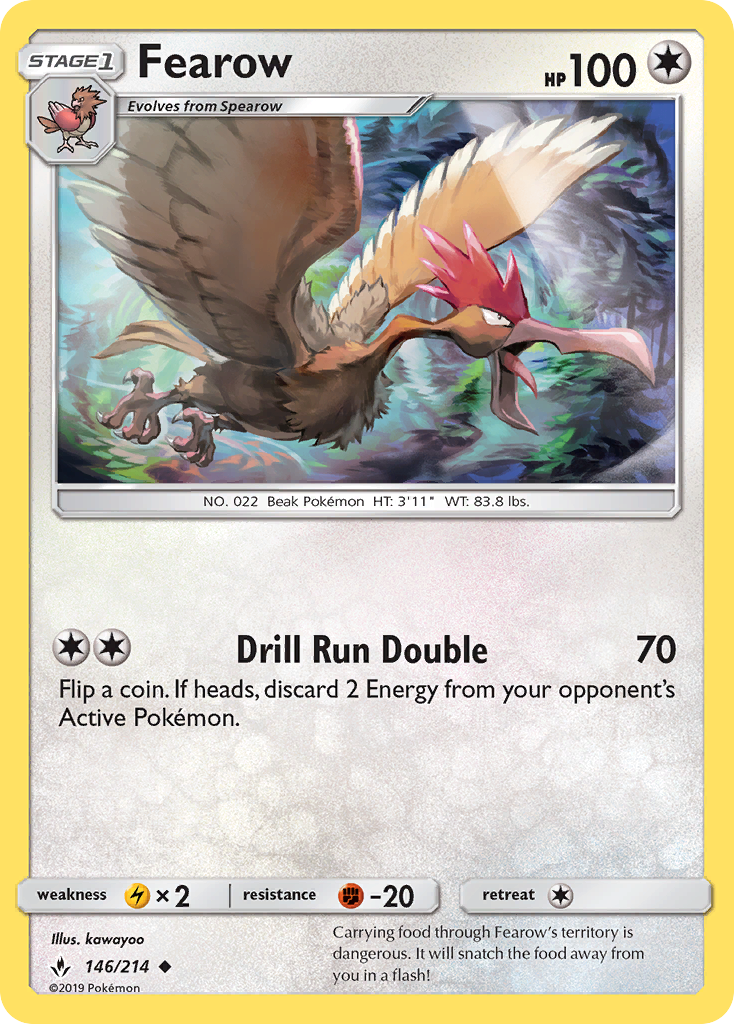Fearow — SM - Unbroken Bonds #146/214