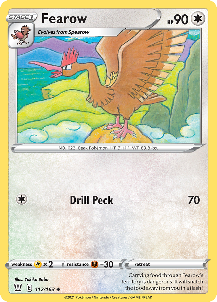 Fearow — SWSH05: Battle Styles #112/163