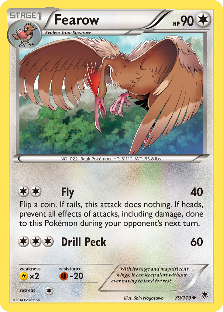 Fearow — XY - Phantom Forces #79/119