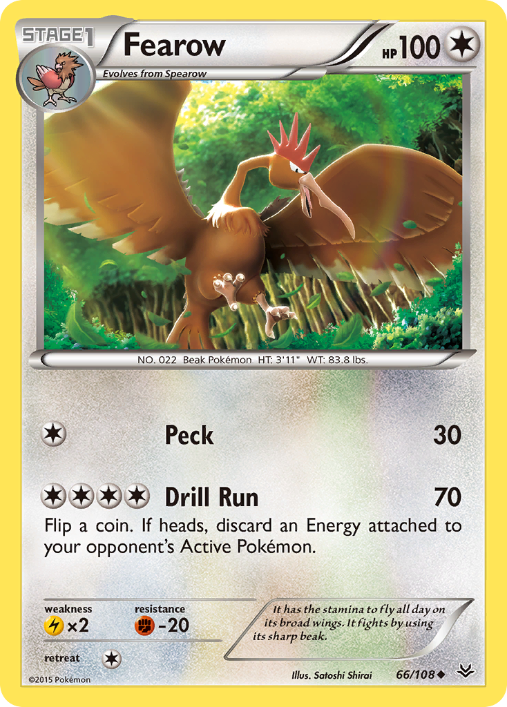 Fearow — XY - Roaring Skies #66/108