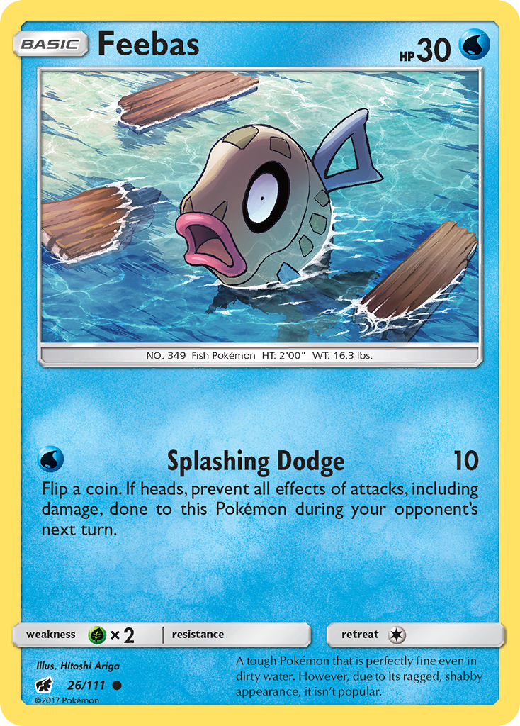 Feebas — SM - Crimson Invasion #26/111