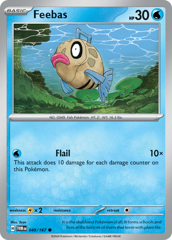 Feebas — SV06: Twilight Masquerade #049/167