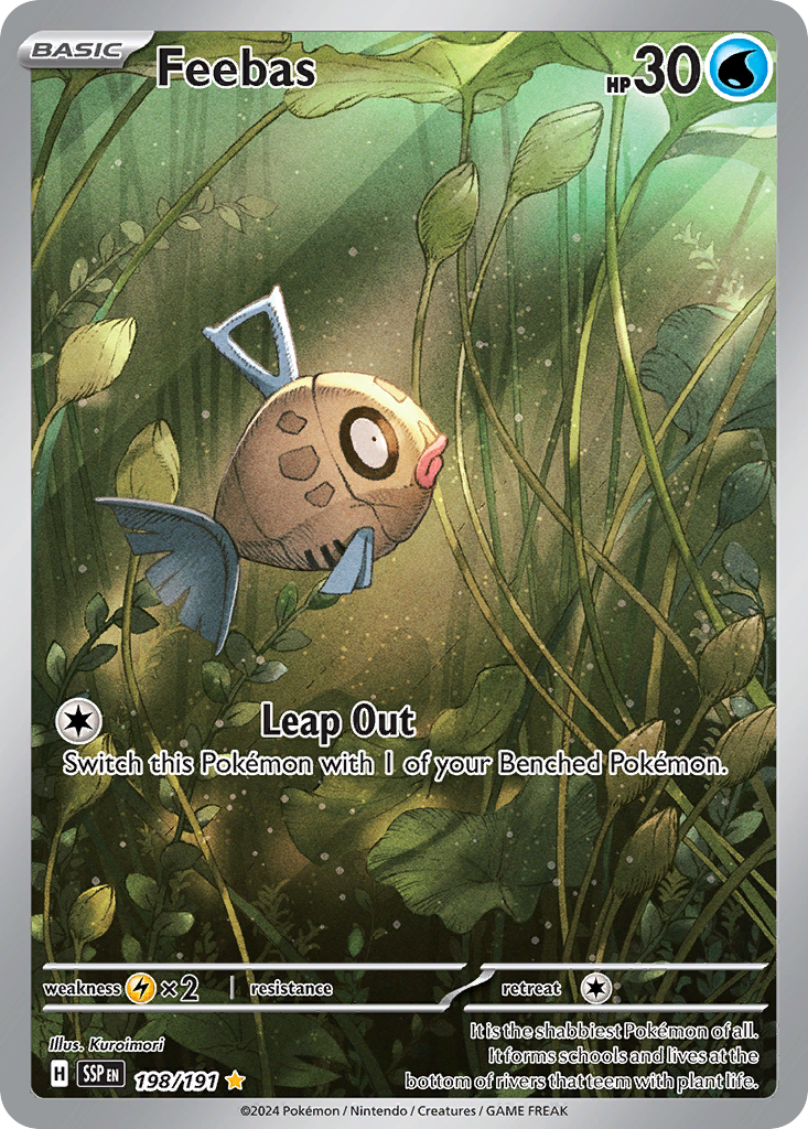 Feebas — SV08: Surging Sparks #198/191