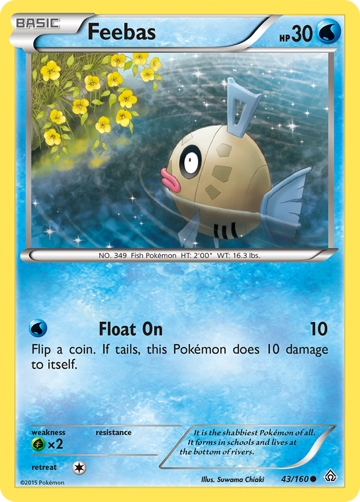 Feebas — XY - Primal Clash #43/160