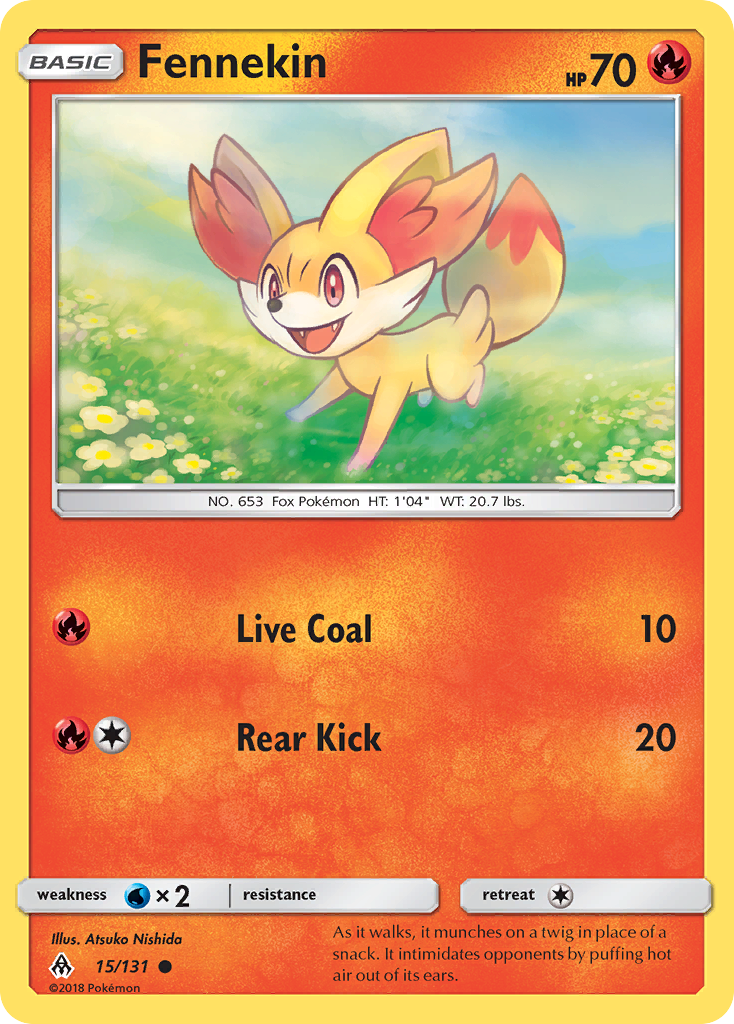Fennekin — SM Promos #15/131