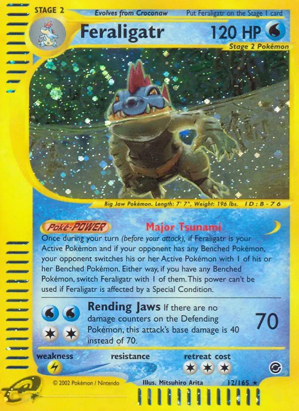 Feraligatr (12) — Expedition #012/165