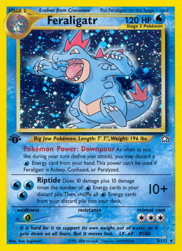 Feraligatr (5) — Neo Genesis #005/111