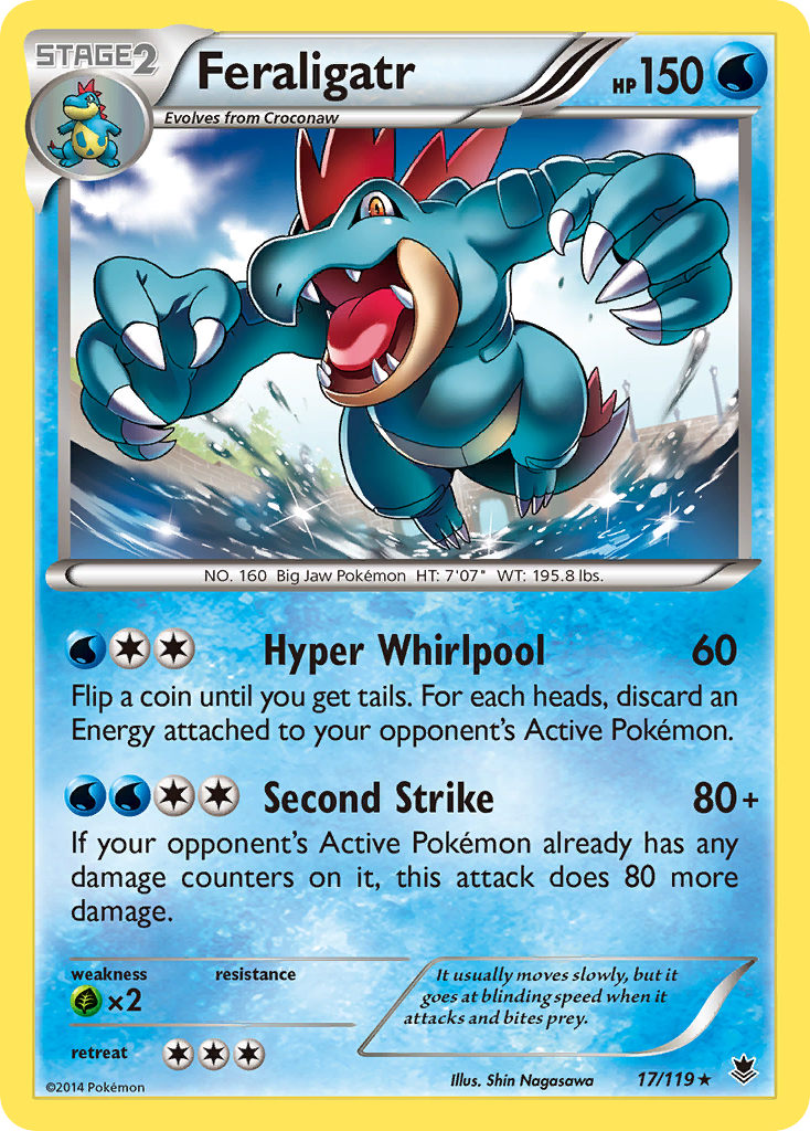 Feraligatr — Blister Exclusives #017/119