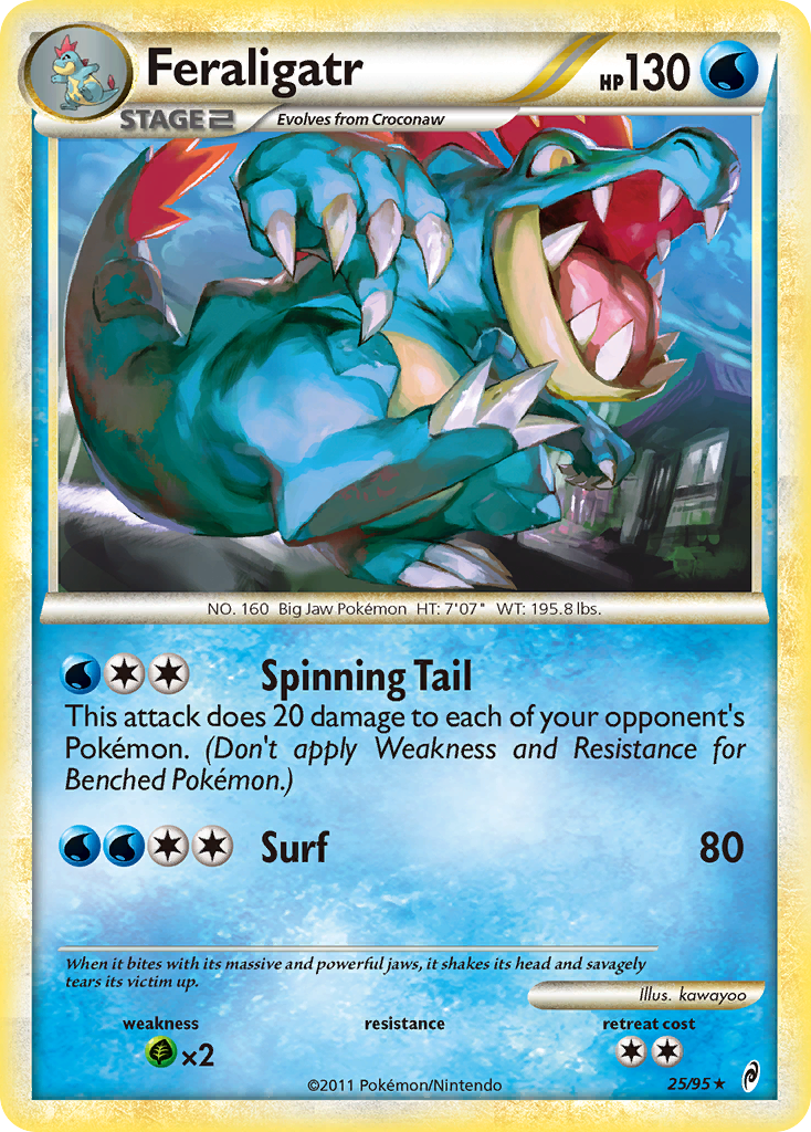Feraligatr — Call of Legends #25/95