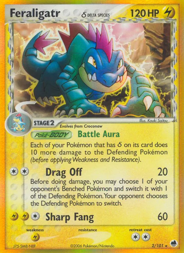 Feraligatr — Jumbo Cards #002/012