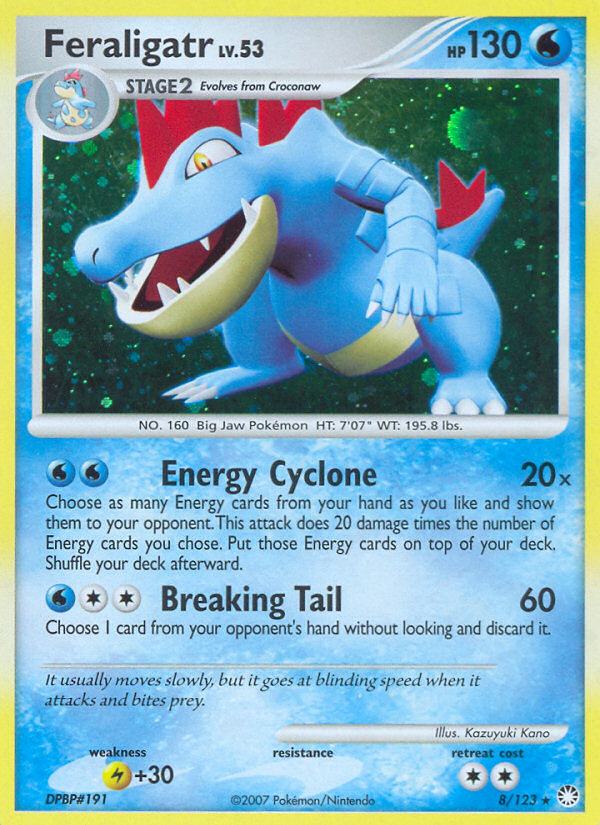 Feraligatr — Mysterious Treasures #8/123