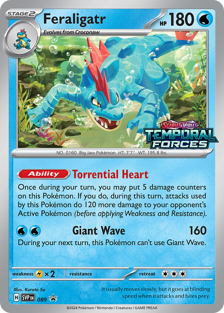 Feraligatr — SV: Scarlet & Violet Promo Cards #089