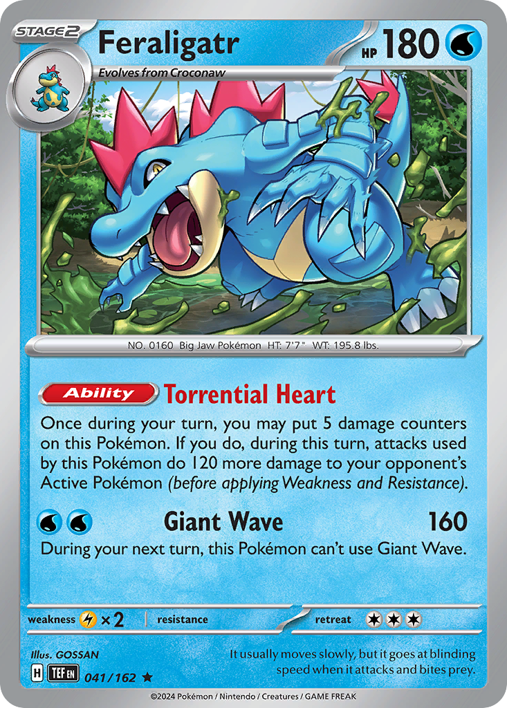 Feraligatr — SV05: Temporal Forces #041/162