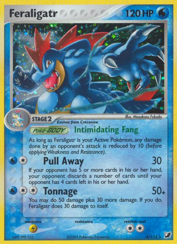 Feraligatr — Unseen Forces #4/115