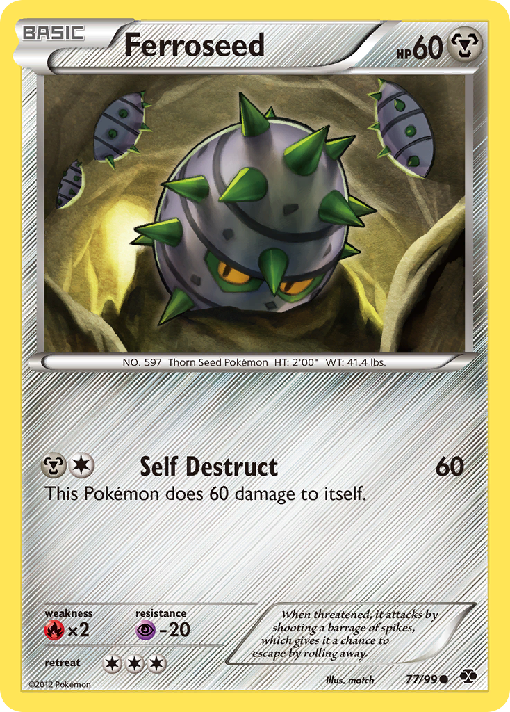 Ferroseed — Next Destinies #77/99