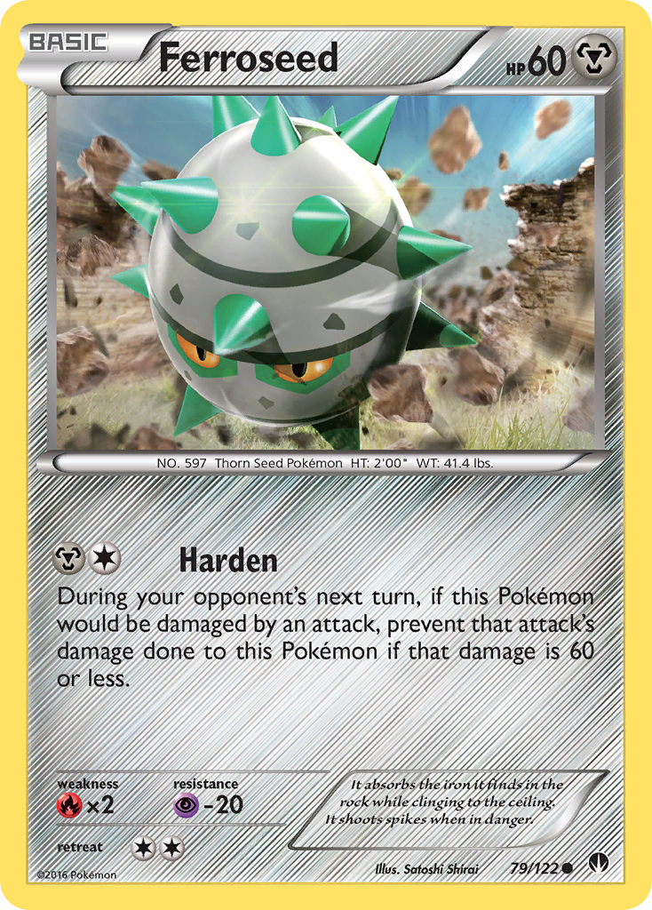 Ferroseed — XY - BREAKpoint #79/122