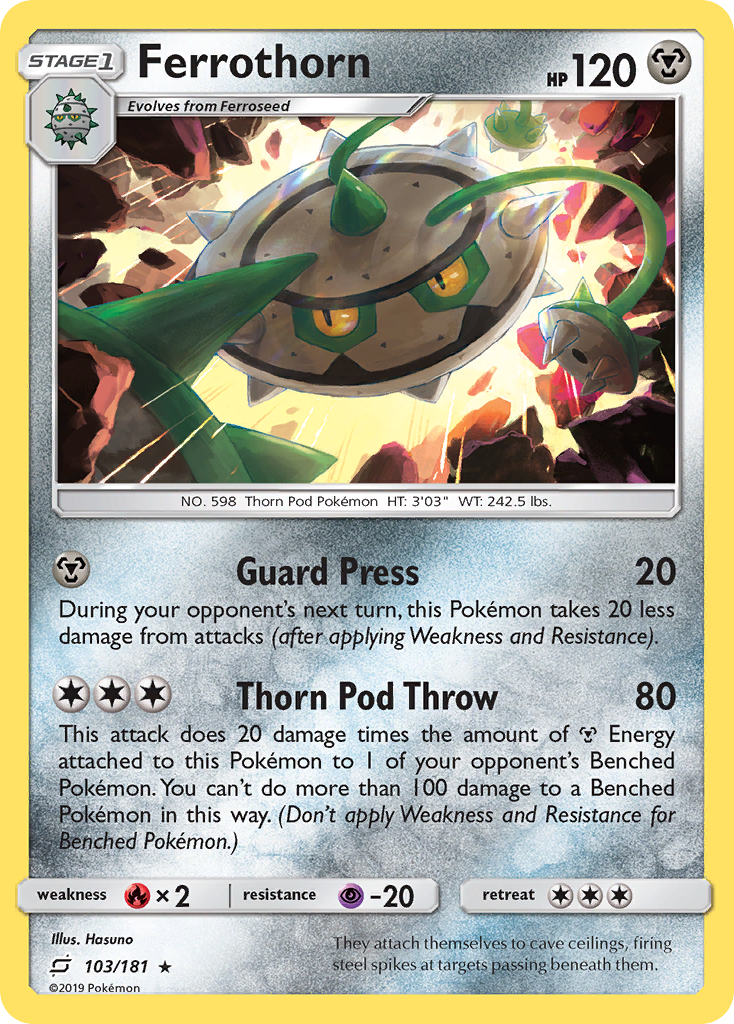 Ferrothorn — SM - Team Up #103/181