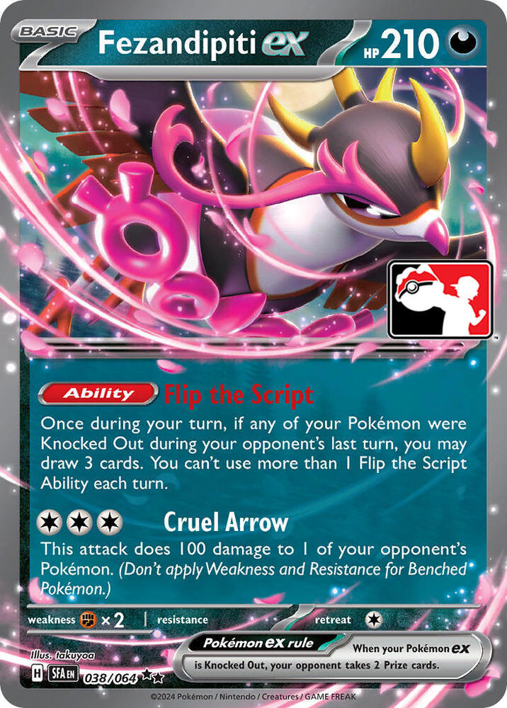 Fezandipiti ex — Prize Pack Series Cards #038/064