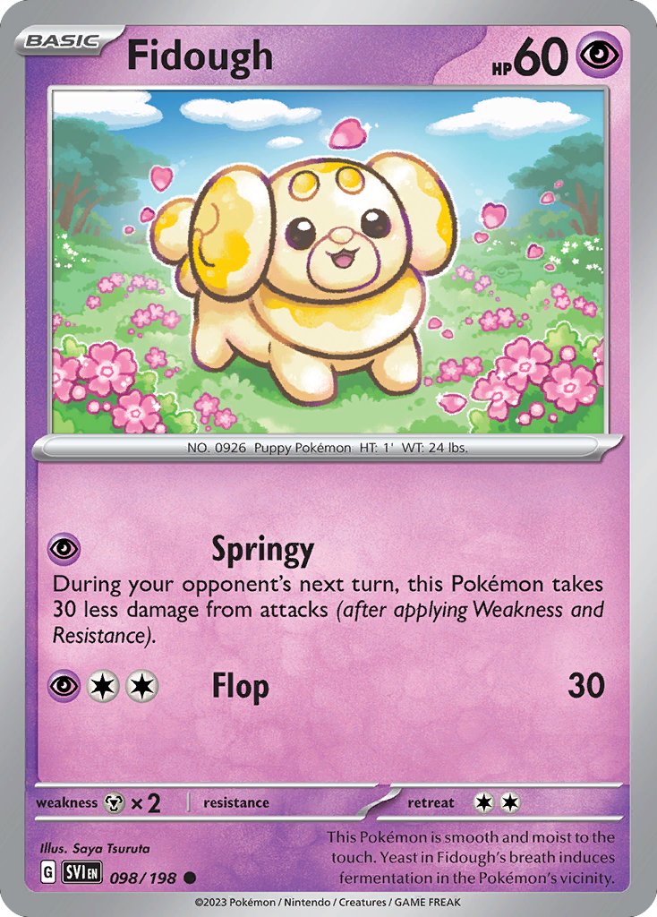 Fidough — SV01: Scarlet & Violet Base Set #098/198