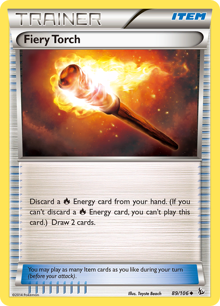 Fiery Torch — XY - Flashfire #89/106