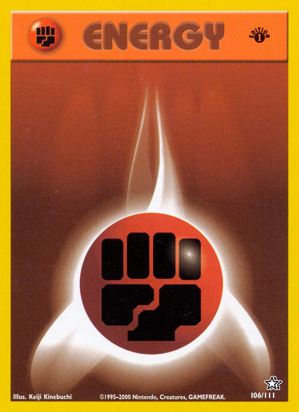 Fighting Energy — Neo Genesis #106/111