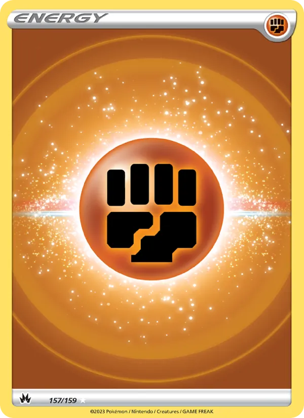 Fighting Energy (Texture Full Art) — SWSH: Crown Zenith #157/159