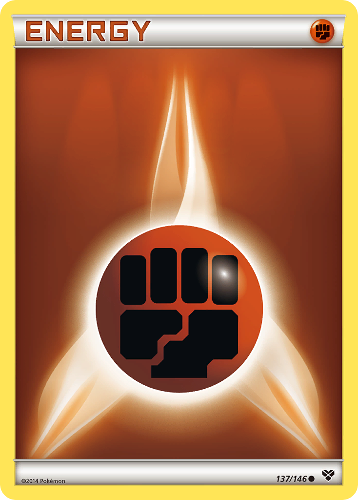 Fighting Energy — XY Base Set #137/146