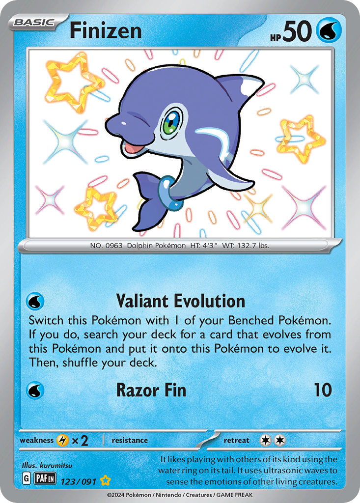 Finizen — SV: Paldean Fates #123/091
