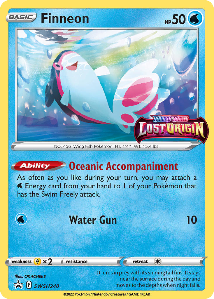 Finneon — SWSH: Sword & Shield Promo Cards #SWSH240