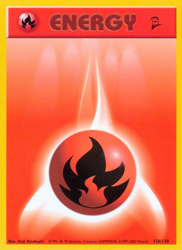 Fire Energy — Base Set 2 #126/130