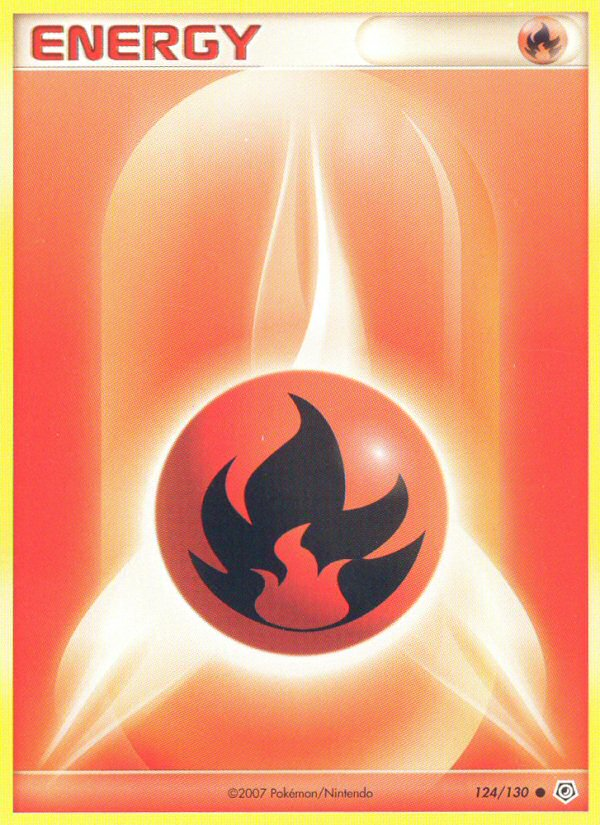 Fire Energy — Diamond and Pearl #124/130
