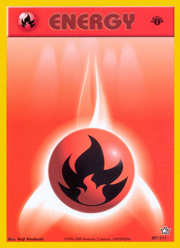 Fire Energy — Neo Genesis #107/111