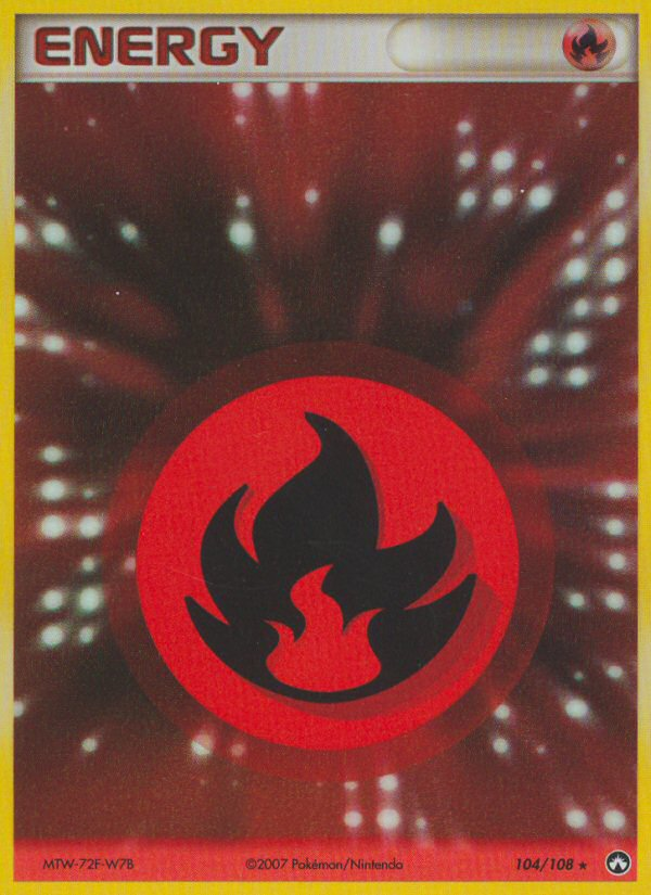 Fire Energy — Power Keepers #104/108
