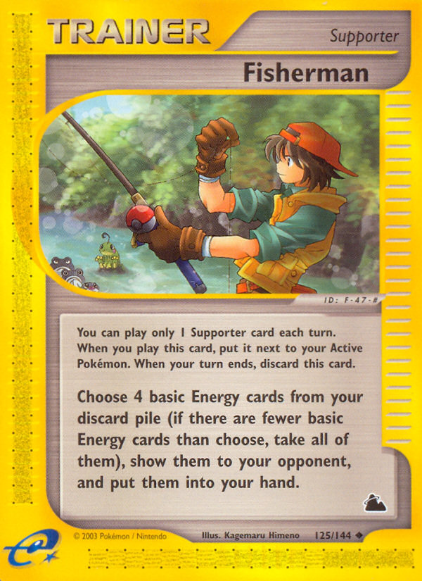 Fisherman — Skyridge #125/144