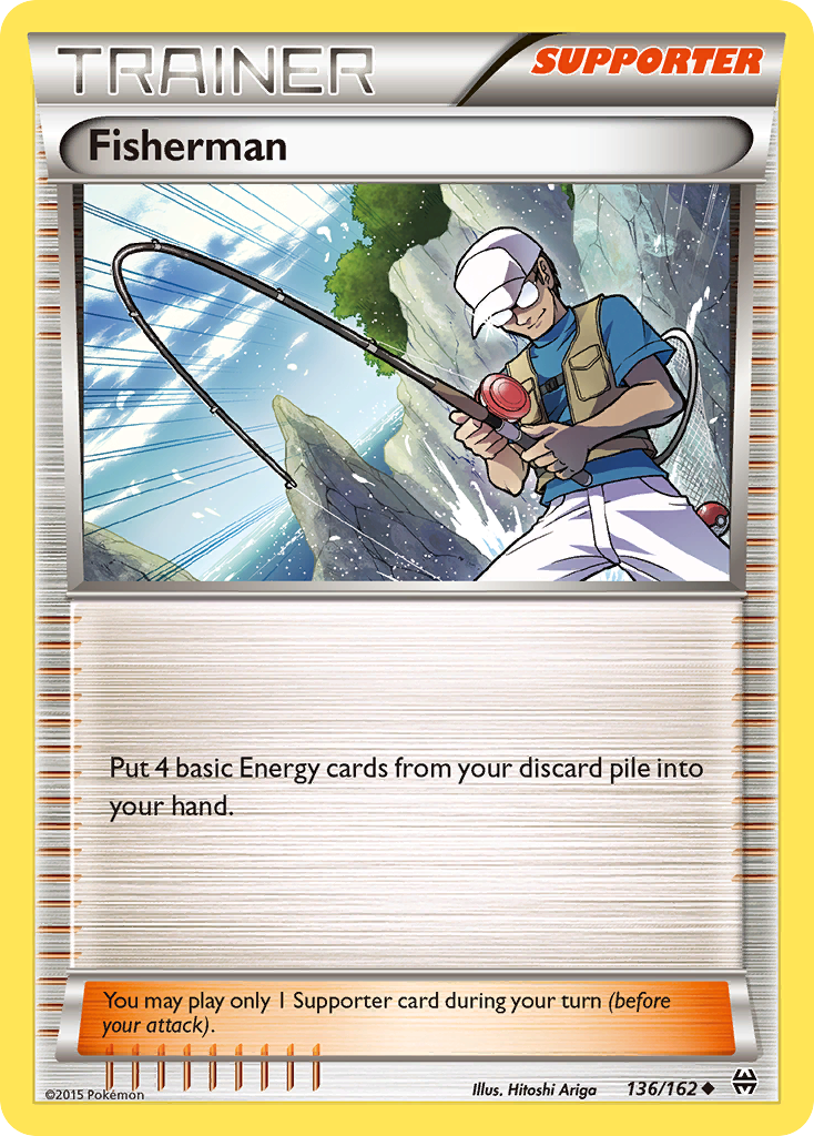 Fisherman — XY - BREAKthrough #136/162