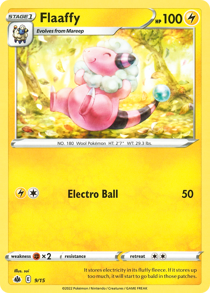Flaaffy — McDonald's Promos 2022 #009/015