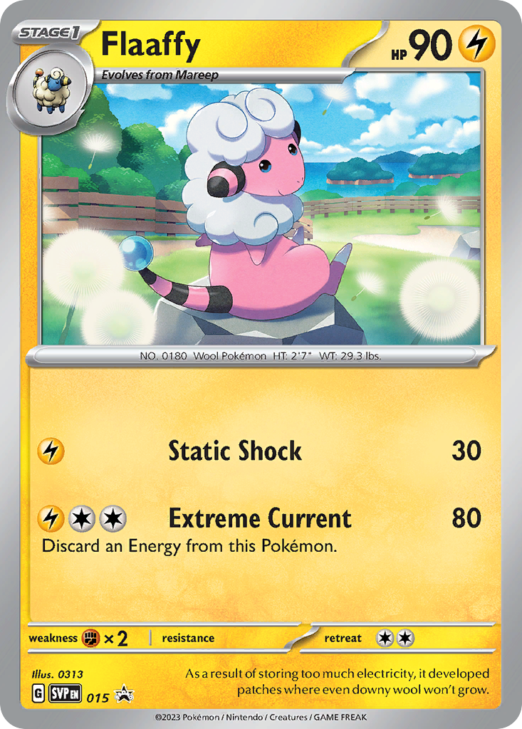 Flaaffy — SV: Scarlet & Violet Promo Cards #015