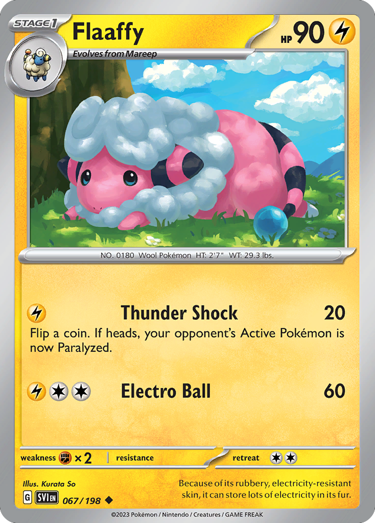 Flaaffy — SV01: Scarlet & Violet Base Set #067/198