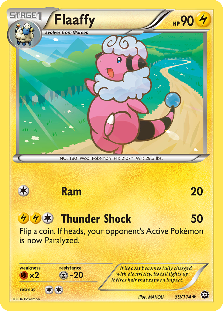 Flaaffy — XY - Steam Siege #39/114