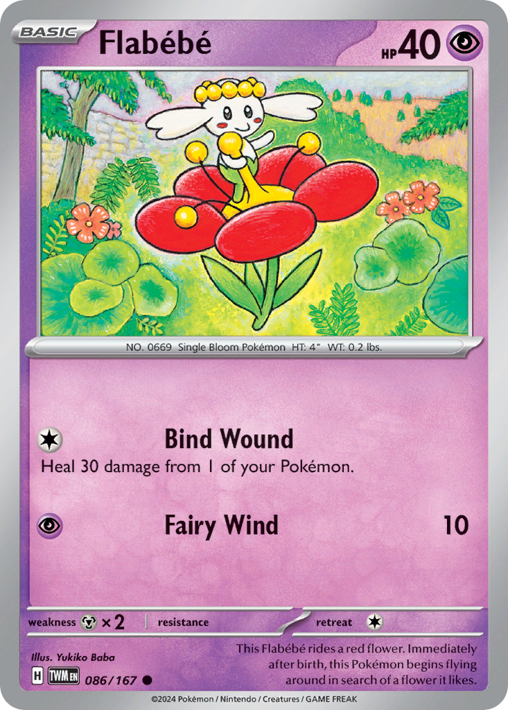 Flabebe — SV06: Twilight Masquerade #086/167