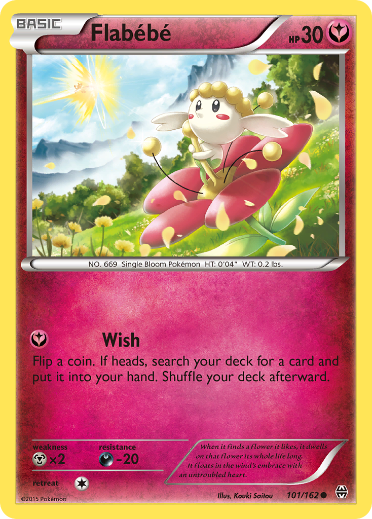 Flabebe — XY - BREAKthrough #101/162