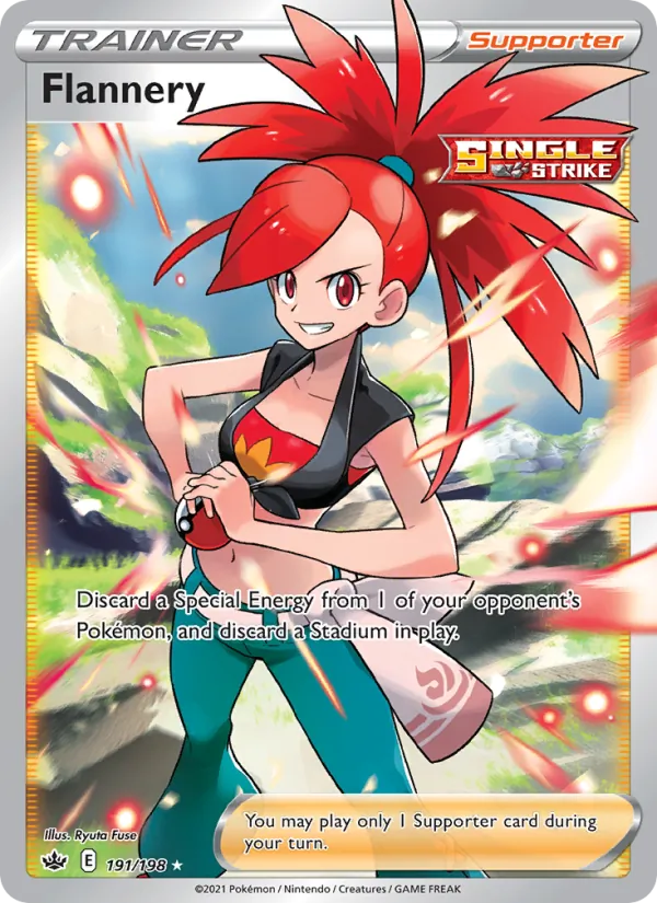 Flannery (Full Art) — SWSH06: Chilling Reign #191/198